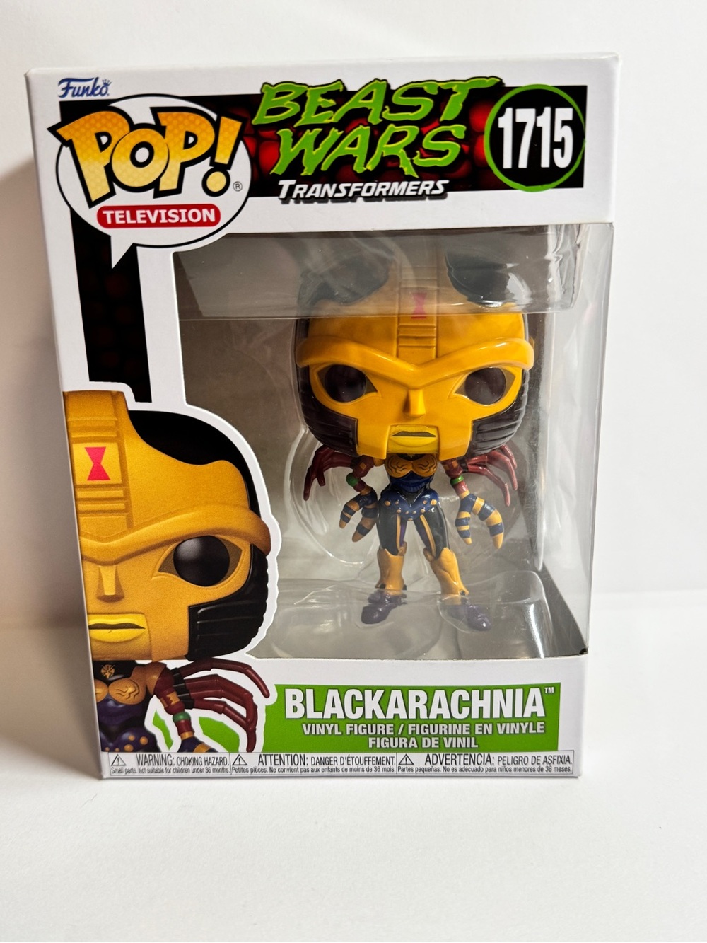 Funko Pop! Television Beast Wars #1715 Blackarachnia - Yellow & Black